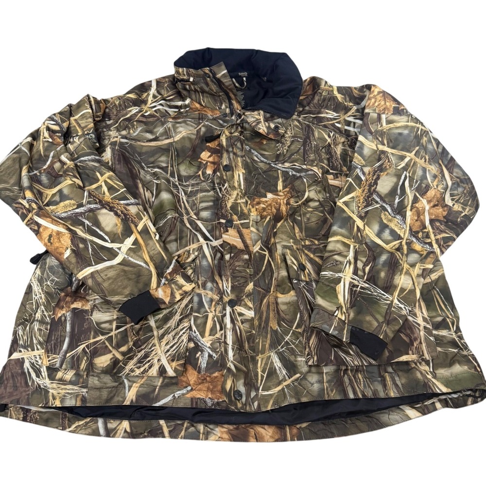 Guide Series Mens Advantage Max-4 Camo Waterproof Hunting Jacket 2XL Camouflage